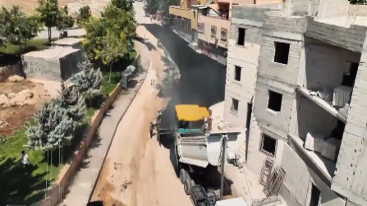 Eyyübiye Büyükdere Caddesi’nde Asfalt Yenileme Çalışmaları Tamamlandı